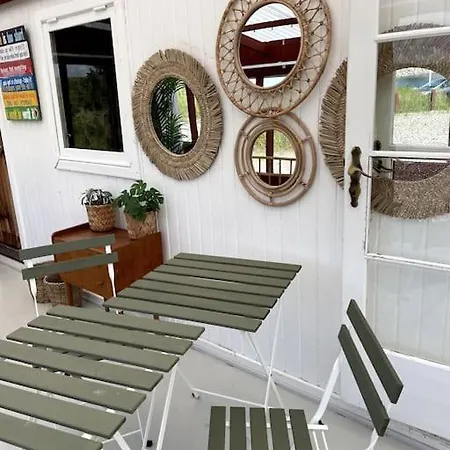 Fjordhytten. Rebuild Train Wagon From 1937. أودنسه