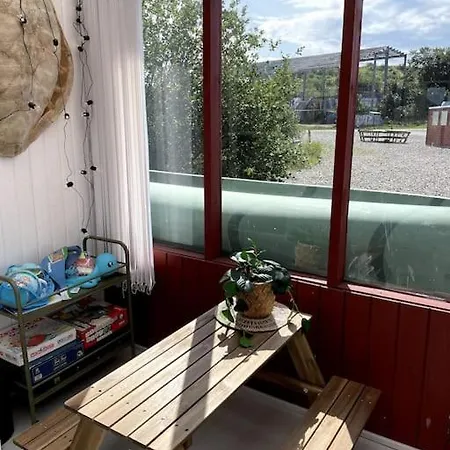 Fjordhytten. Rebuild Train Wagon From 1937. أودنسه