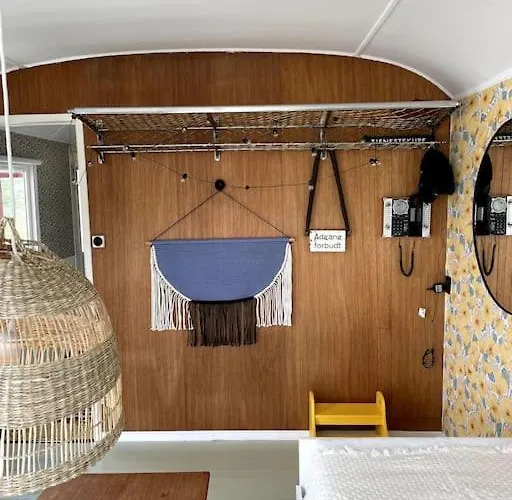 Fjordhytten. Rebuild Train Wagon From 1937. Odense