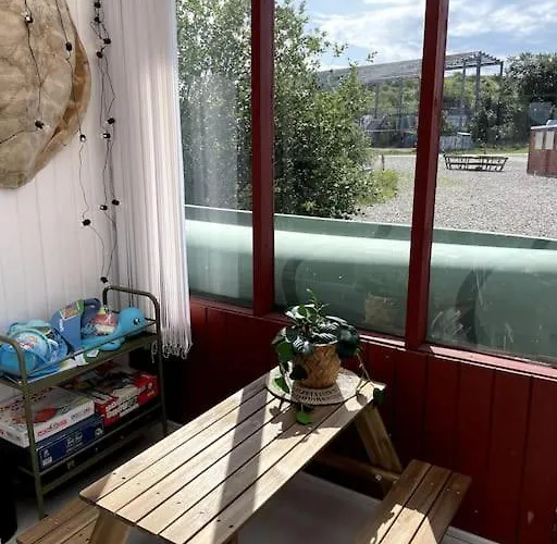 Fjordhytten. Rebuild Train Wagon From 1937. Odense